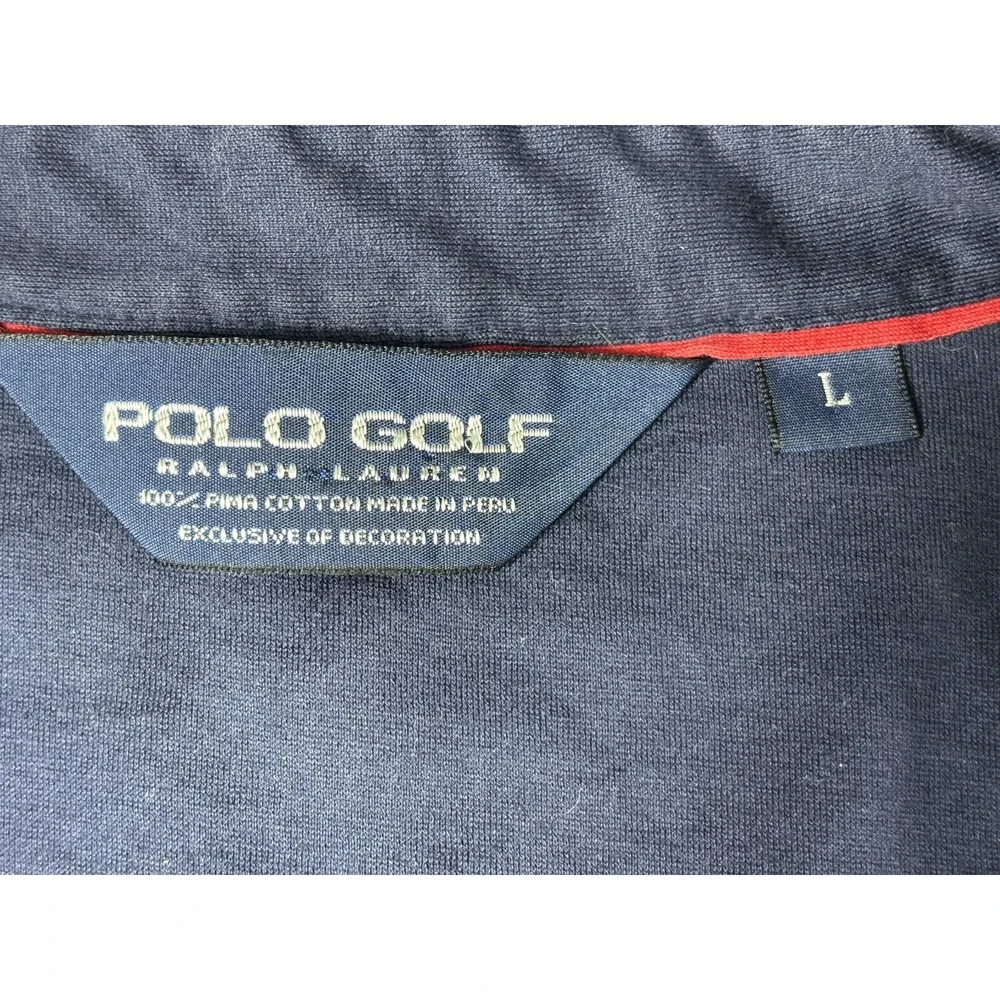Polo Golf Ralph Lauren Olympic Club Polo Mens‎ L 2012 US Open Rare Pima Cotton